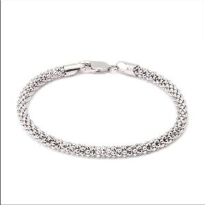 NWT🆕 Sterling silver coreana chain bracelet (JA001)
